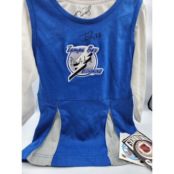 *SIGNED* NHL Tampa Bay Lightning Childs Outfit T Taylor/D Andreychuk/R Fedotenko - Picture 5 of 12